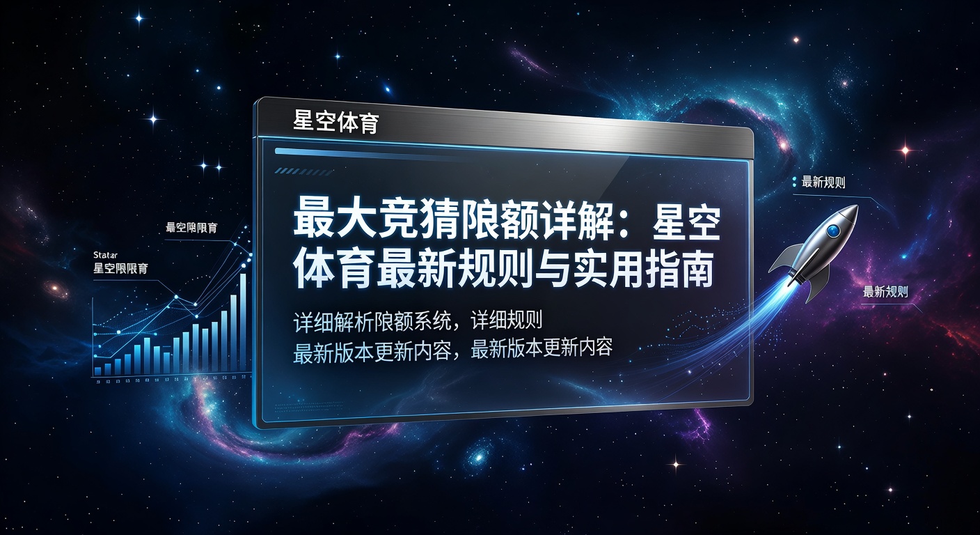 最大竞猜限额详解：星空体育规则指南