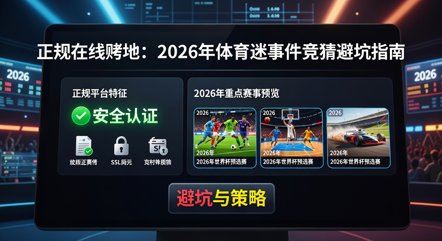 正规在线赌场：2026体育赛事竞猜避坑指南