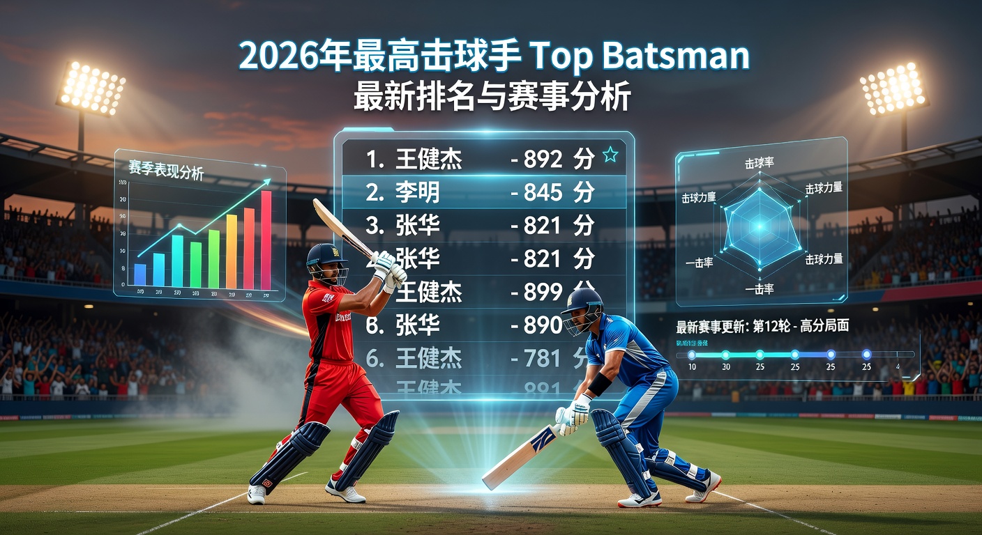 最高击球手 Top Batsman 2026最新排名预测